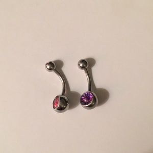 💗two belly rings💗